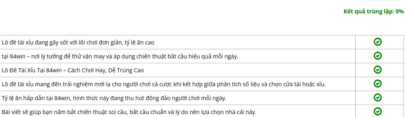 Cặp Lô 84win Là Gì? Giải Mã Cách Chơi Chuẩn Xác Từ A–Z 3 Những cặp lô 84win thường về – Số liệu thực tế