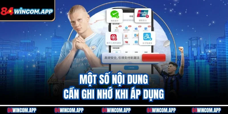 Hướng Dẫn Cược Thắng 84win - Chiến Lược Cá Cược Hiệu Quả 3 Một số nội dung cần ghi nhớ khi áp dụng
